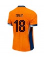 Niederlande Donyell Malen #18 Heimtrikot EM 2024 Kurzarm